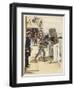 Gun Drill During the Naval Manoeuvres, 1891-Henry Payne-Framed Giclee Print