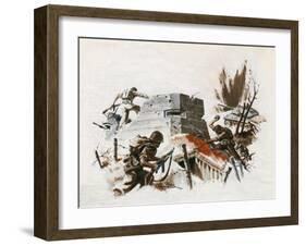 Gun Emplacement-Raoul Auger-Framed Art Print