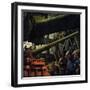 "Gun Factory," November 18, 1944-Robert Riggs-Framed Premium Giclee Print