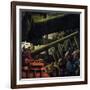 "Gun Factory," November 18, 1944-Robert Riggs-Framed Giclee Print