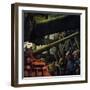 "Gun Factory," November 18, 1944-Robert Riggs-Framed Giclee Print