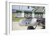 Gun Pod on a Slovakian Mi-17 Helicopter-null-Framed Photographic Print