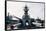 Gun Turrets of the U.S.S. Iowa-Jacques M. Chenet-Framed Stretched Canvas