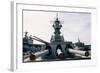 Gun Turrets of the U.S.S. Iowa-Jacques M. Chenet-Framed Photographic Print