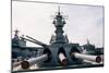 Gun Turrets of the U.S.S. Iowa-Jacques M. Chenet-Mounted Photographic Print