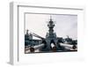 Gun Turrets of the U.S.S. Iowa-Jacques M. Chenet-Framed Photographic Print