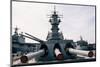 Gun Turrets of the U.S.S. Iowa-Jacques M. Chenet-Mounted Photographic Print