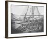 Gunboat Uss Mendota on James River During the American Civil War-Stocktrek Images-Framed Photographic Print