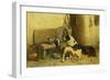 Gundogs with the Days Bag-John Sargent Noble-Framed Giclee Print