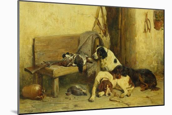 Gundogs with the Days Bag-John Sargent Noble-Mounted Giclee Print