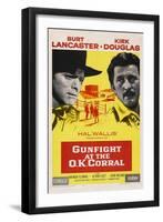 Gunfight At the O. K. Corral, 1957, Directed by John Sturges-null-Framed Giclee Print