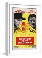 Gunfight At the O. K. Corral, 1957, Directed by John Sturges-null-Framed Giclee Print