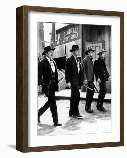 Gunfight At The O.K. Corral, 1957-null-Framed Photo
