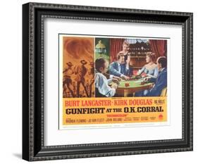 Gunfight at the O.K. Corral, 1963-null-Framed Art Print