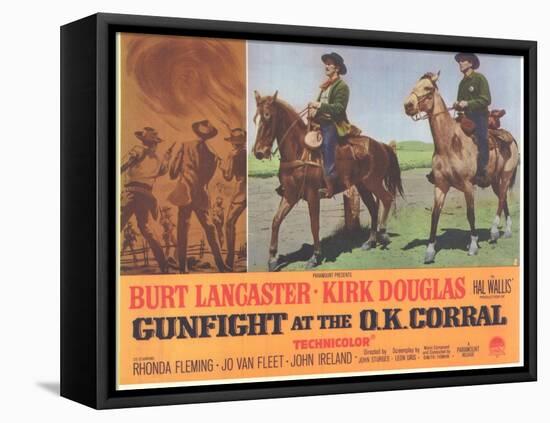 Gunfight at the O.K. Corral, 1963-null-Framed Stretched Canvas