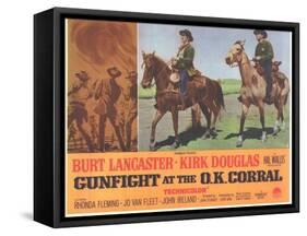 Gunfight at the O.K. Corral, 1963-null-Framed Stretched Canvas