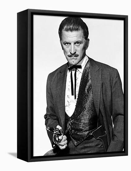 Gunfight at the O.K. Corral, Kirk Douglas, 1957-null-Framed Stretched Canvas