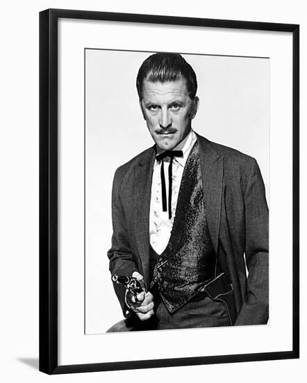 Gunfight at the O.K. Corral, Kirk Douglas, 1957-null-Framed Photo