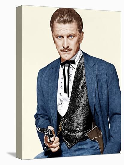 GUNFIGHT AT THE O.K. CORRAL, Kirk Douglas, 1957-null-Stretched Canvas