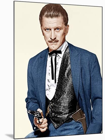 GUNFIGHT AT THE O.K. CORRAL, Kirk Douglas, 1957-null-Mounted Photo