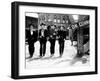 Gunfight at the O.K. Corral, Kirk Douglas, Burt Lancaster, John Hudson, Deforest Kelley, 1957-null-Framed Photo