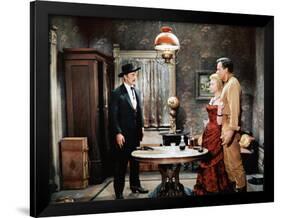 Gunfight At The O.K. Corral, Kirk Douglas, Jo Van Fleet, John Ireland, 1957-null-Framed Photo