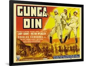 Gunga Din, 1939-null-Framed Art Print