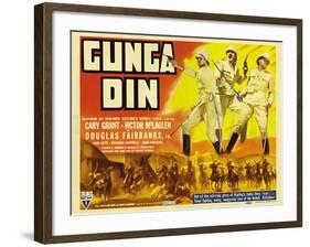 Gunga Din, 1939-null-Framed Art Print