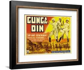 Gunga Din, 1939-null-Framed Art Print