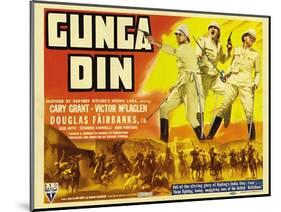 Gunga Din, 1939-null-Mounted Art Print