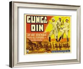 Gunga Din, 1939-null-Framed Art Print