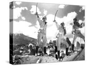 Gunga Din, Cary Grant, Victor McLaglen, Douglas Fairbanks Jr., 1939-null-Stretched Canvas