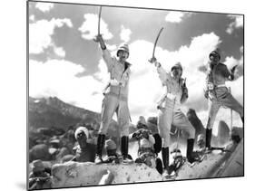 Gunga Din, Cary Grant, Victor McLaglen, Douglas Fairbanks Jr., 1939-null-Mounted Photo