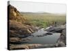 Gunlom Falls, Kakadu National Park, Unesco World Heritage Site, Australia, Pacific-Jennifer Fry-Stretched Canvas