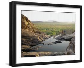 Gunlom Falls, Kakadu National Park, Unesco World Heritage Site, Australia, Pacific-Jennifer Fry-Framed Photographic Print