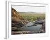 Gunlom Falls, Kakadu National Park, Unesco World Heritage Site, Australia, Pacific-Jennifer Fry-Framed Photographic Print