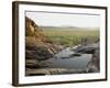 Gunlom Falls, Kakadu National Park, Unesco World Heritage Site, Australia, Pacific-Jennifer Fry-Framed Photographic Print