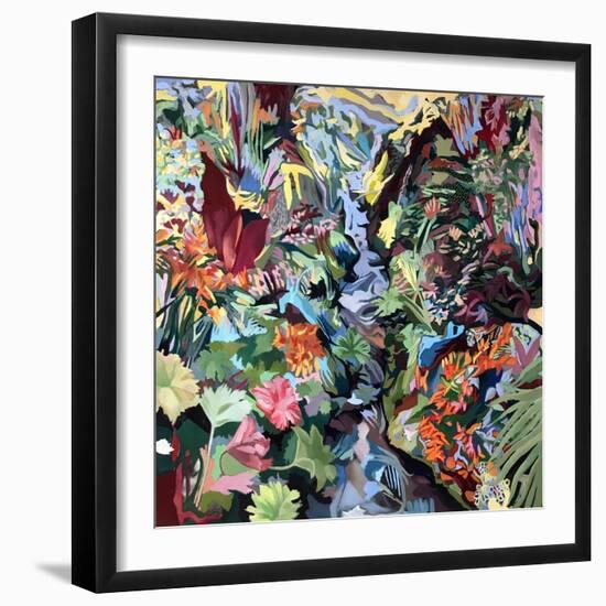 Gunnera-rose lascelles-Framed Giclee Print