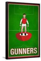 Gunners Football Soccer Sports Poster-null-Framed Poster