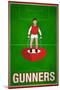 Gunners Football Soccer Sports Poster-null-Mounted Poster