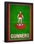 Gunners Football Soccer Sports-null-Framed Poster