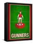 Gunners Football Soccer Sports-null-Framed Stretched Canvas