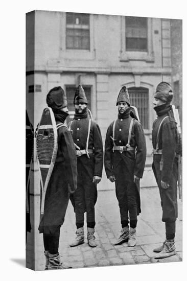 Gunners of a Battery of the Royal Canadian Artillery Equipped for Winter Service, 1896-Gregory & Co-Stretched Canvas