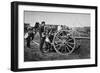 Gunners of Field Artillery Drilling with a 12 Pounder, 1895-Gregory & Co-Framed Giclee Print