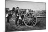 Gunners of Field Artillery Drilling with a 12 Pounder, 1895-Gregory & Co-Mounted Giclee Print