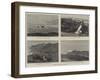 Gunnery Experiments at Inchkeith-null-Framed Giclee Print