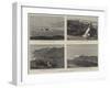 Gunnery Experiments at Inchkeith-null-Framed Giclee Print