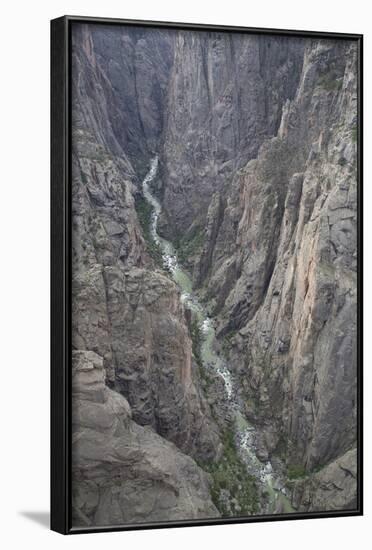 Gunnison River Deep in the Canyon from Kneeling Camel View Point-Richard-Framed Photographic Print