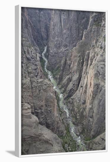 Gunnison River Deep in the Canyon from Kneeling Camel View Point-Richard-Framed Photographic Print