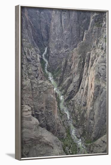 Gunnison River Deep in the Canyon from Kneeling Camel View Point-Richard-Framed Photographic Print